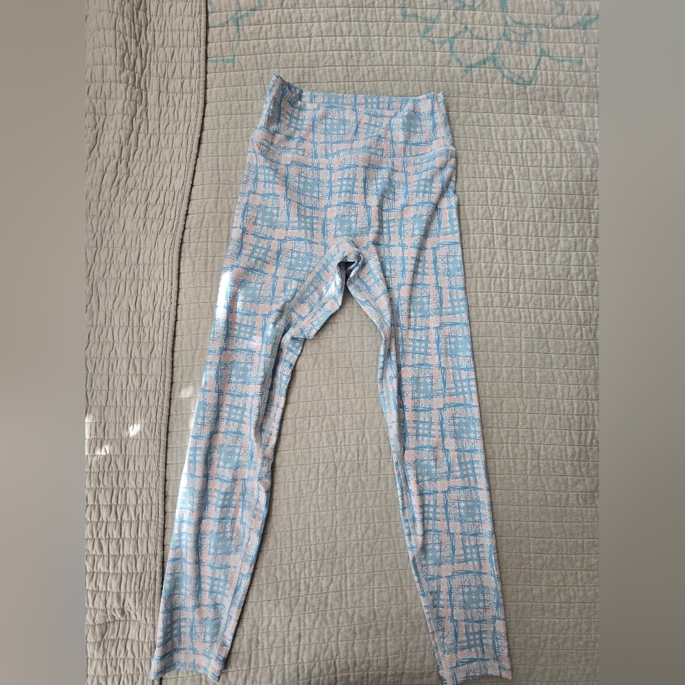 TYC , size small, blue, white and pink